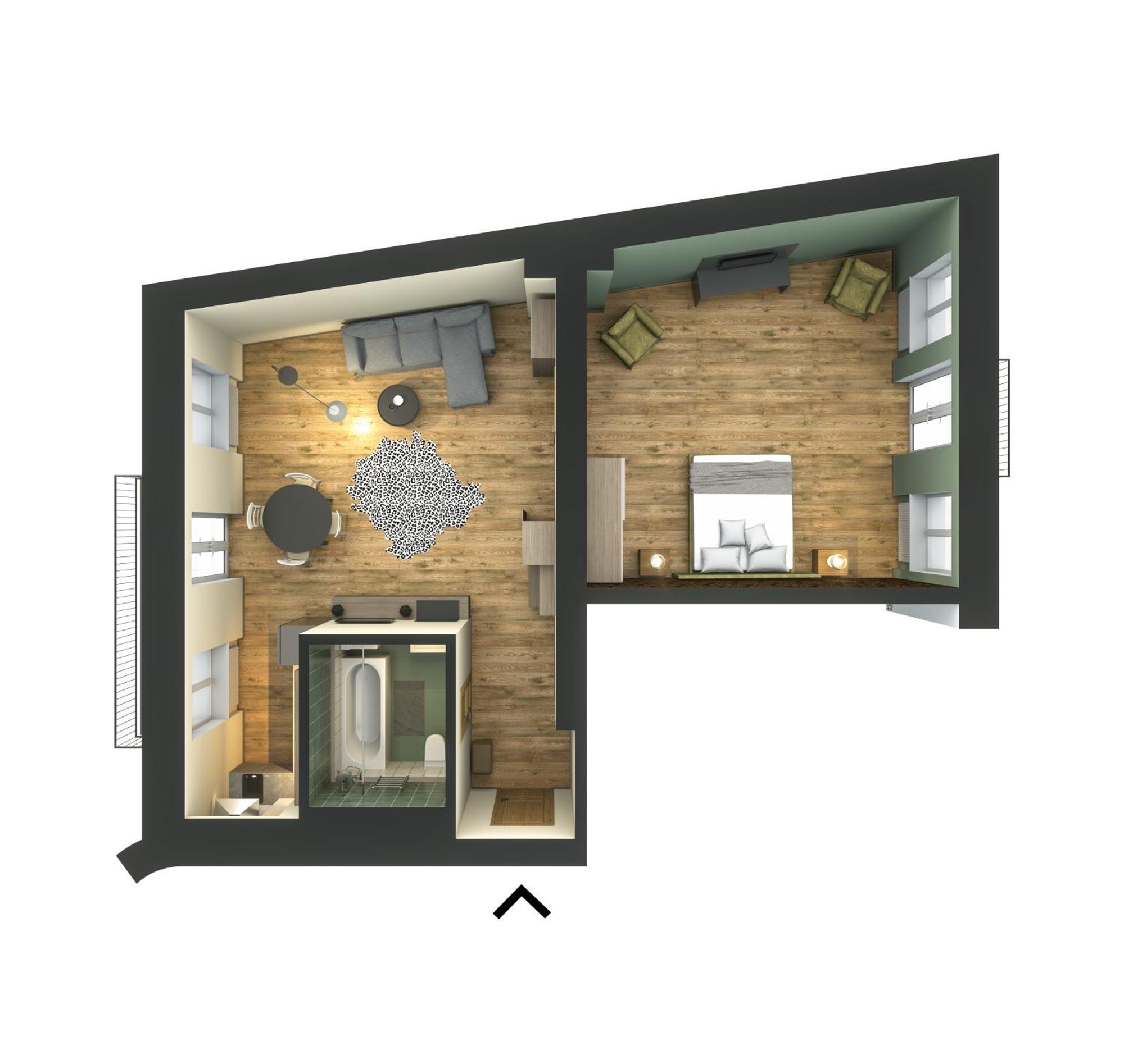 Riga Lux Apartments - Ernesta, Free Parking 객실 사진